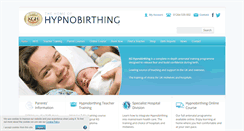 Desktop Screenshot of kghypnobirthing.com